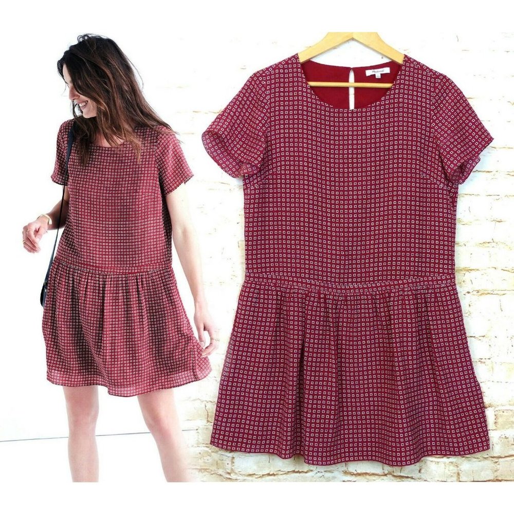 Madewell Red Mini Dress